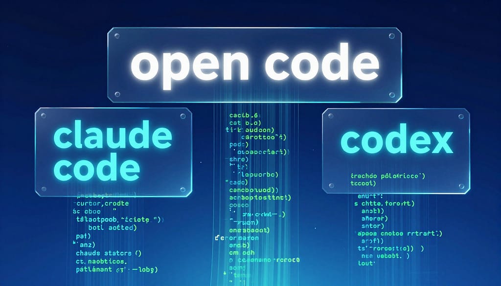 claude code ,codex ,open code